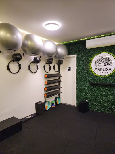 Acessórios estudio Medusa Pilates em Guarulhos
